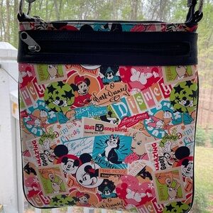 Disney Parks  Women's Colorful Crossbody Bag